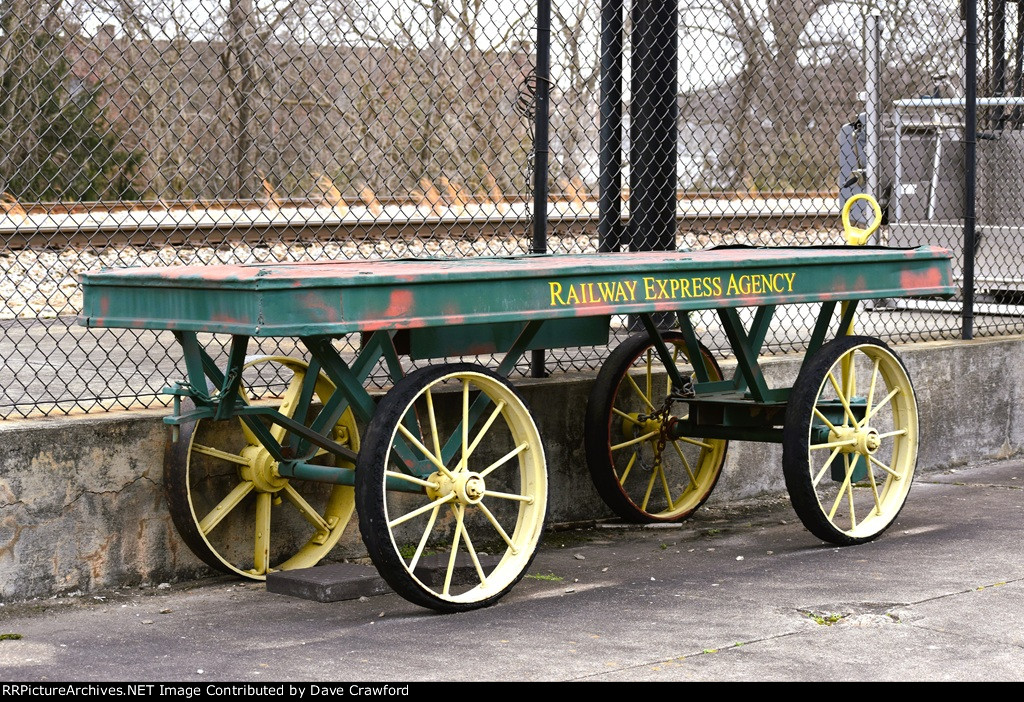 Railway Express Agency Cart